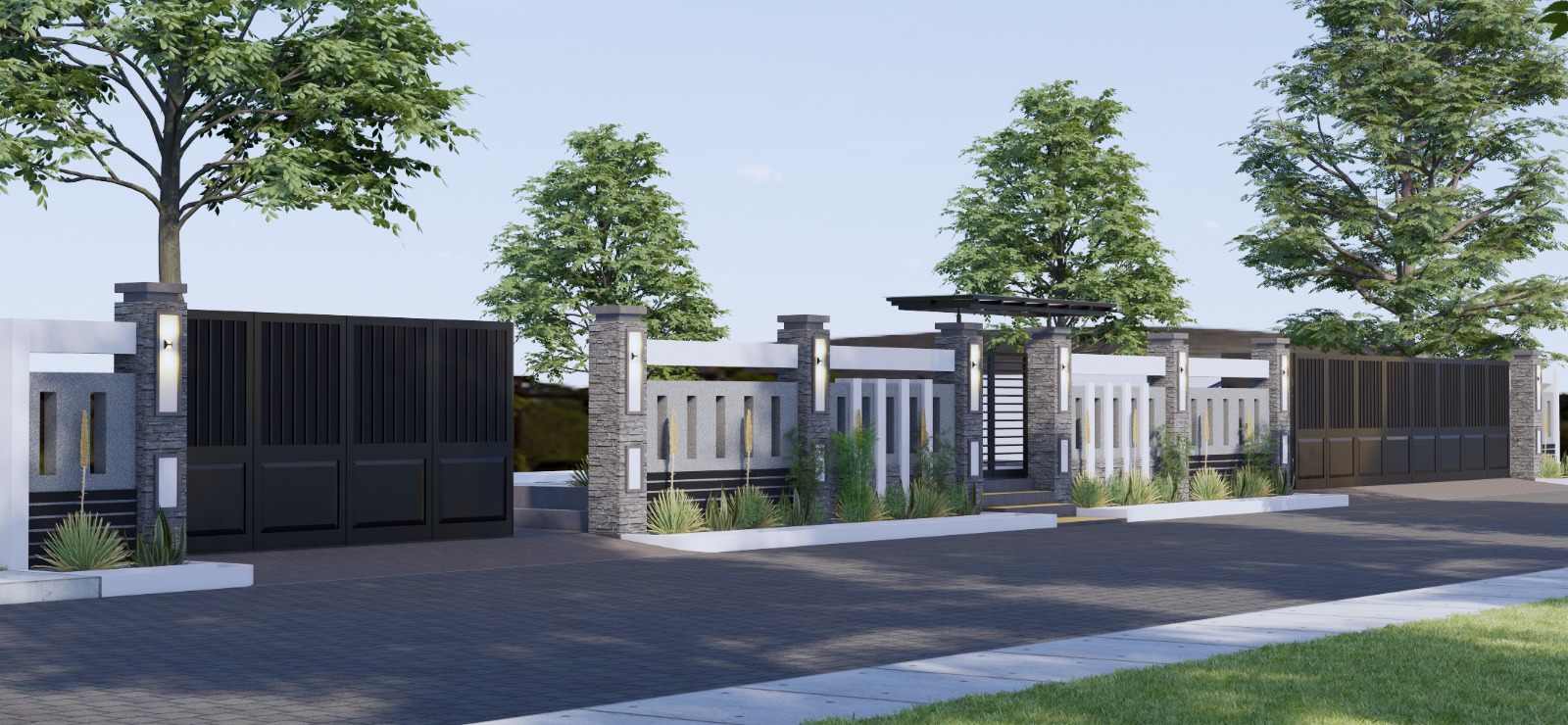 Refrensi gambar desain Sekolah